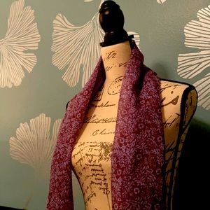 Chase Lands’ End Vine Purple & Blue Scarf